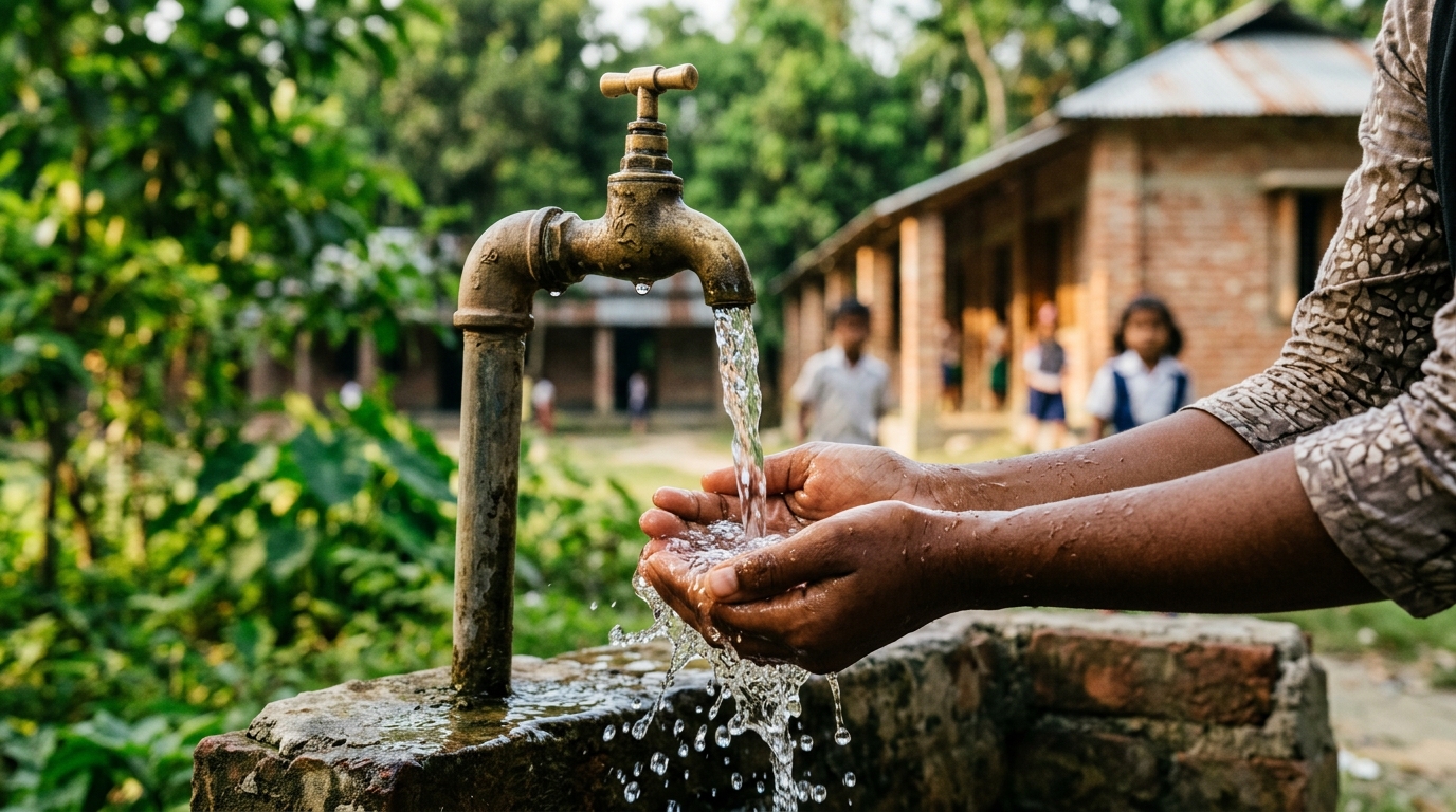 Clean Community Water Tap
